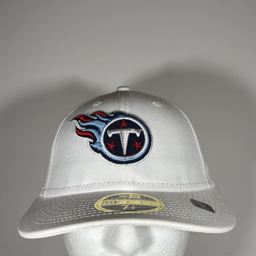 New Era 59FIFTY Tennessee Titans Low Profile NFL Fitted Hat‎ 7 1/2